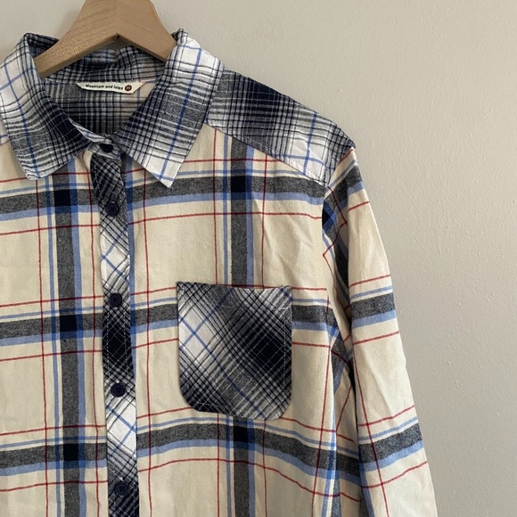 NWT Mountain and Isles Plaid Button Down Flannel Size XL - Picture 1 of 6